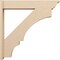 Ekena Millwork 7 1/2-in W x 40-in D x 40-in H Balboa Trad Rough Cedar Woodgrain TimberThane Outlooker, Primed Tan OUTUR075X40X40BOA04RCPR - alternate 2